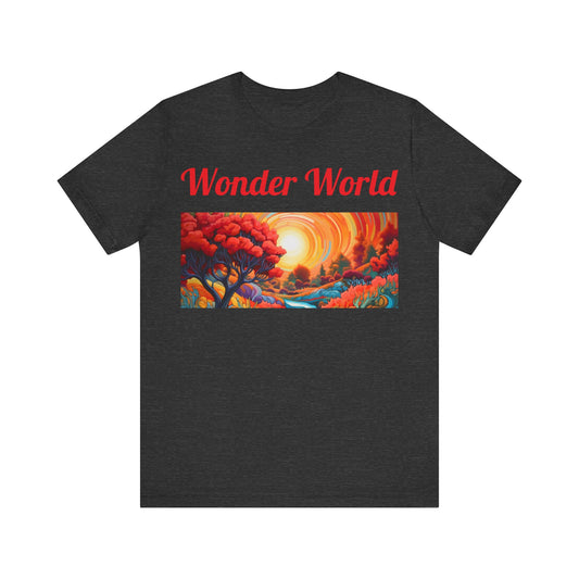Wonder World-Unisex Jersey Short Sleeve Tee