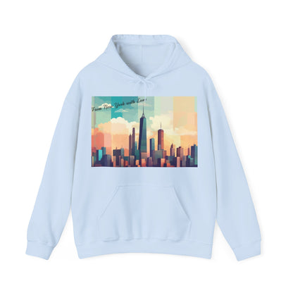 From New York with Love |Unisex Heavy Blend™ |Hooded Sweatshirt