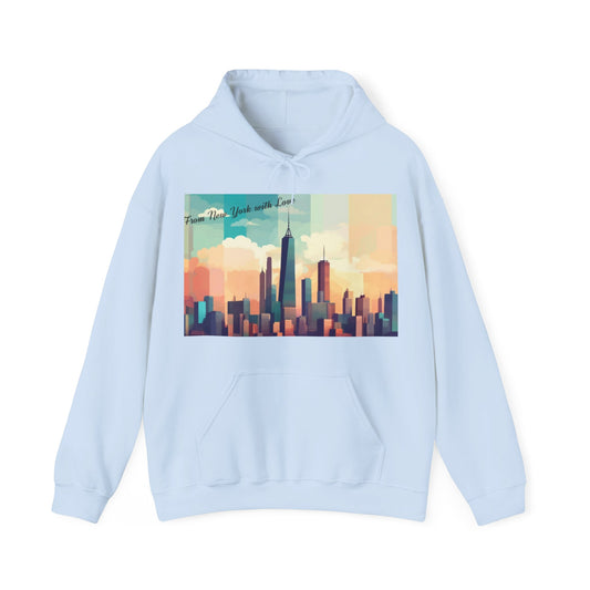 From New York with Love |Unisex Heavy Blend™ |Hooded Sweatshirt
