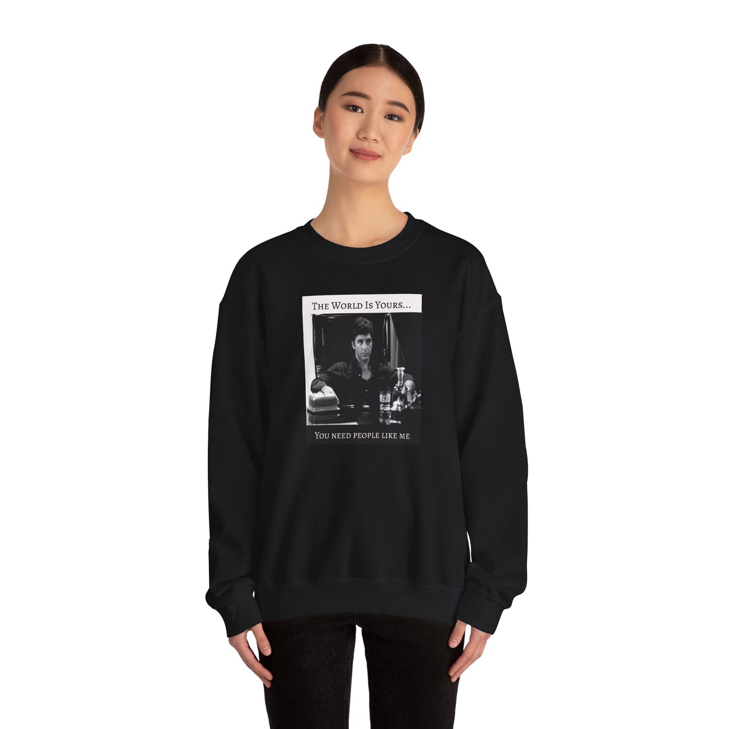 The World Is Yours | Scarface | Crewneck Sweatshirt