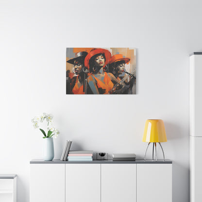 Hey Sister, Soul Sister-Matte Canvas, Stretched, 1.25"