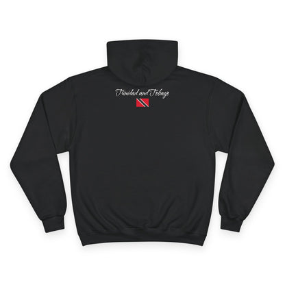 Champion branded, "Fight Back!" F*ck Cancer | Vernett Rose Trinidad and Tobago edition | Cancer Awareness Ribbon Pullover