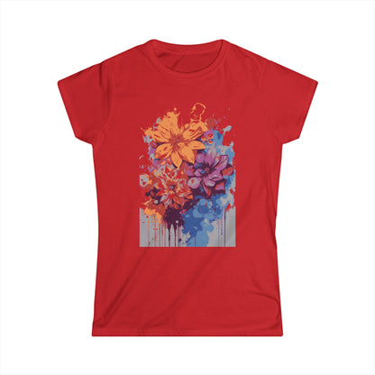 Flower Power-Women's Softstyle Tee