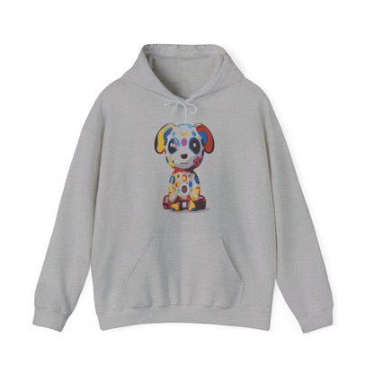 Pop Spot Dog|Unisex Heavy Blend™| Hooded Sweatshirt