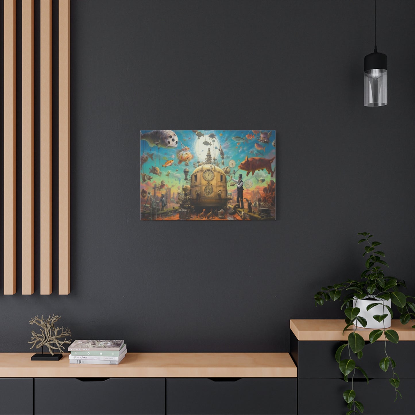 All Aboard-Matte Canvas, Stretched, 1.25"