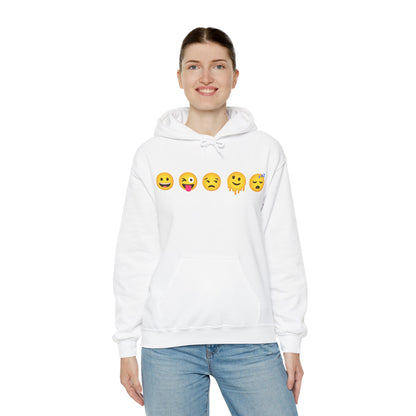 Expressive Mood Emojis Hoodie | Emojis