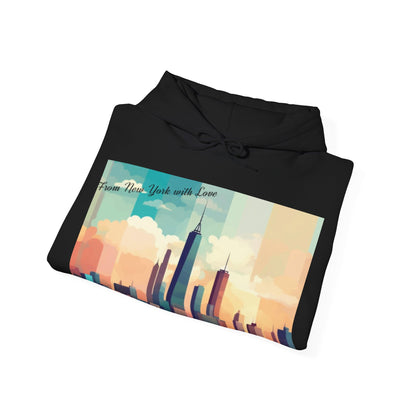 From New York with Love |Unisex Heavy Blend™ |Hooded Sweatshirt