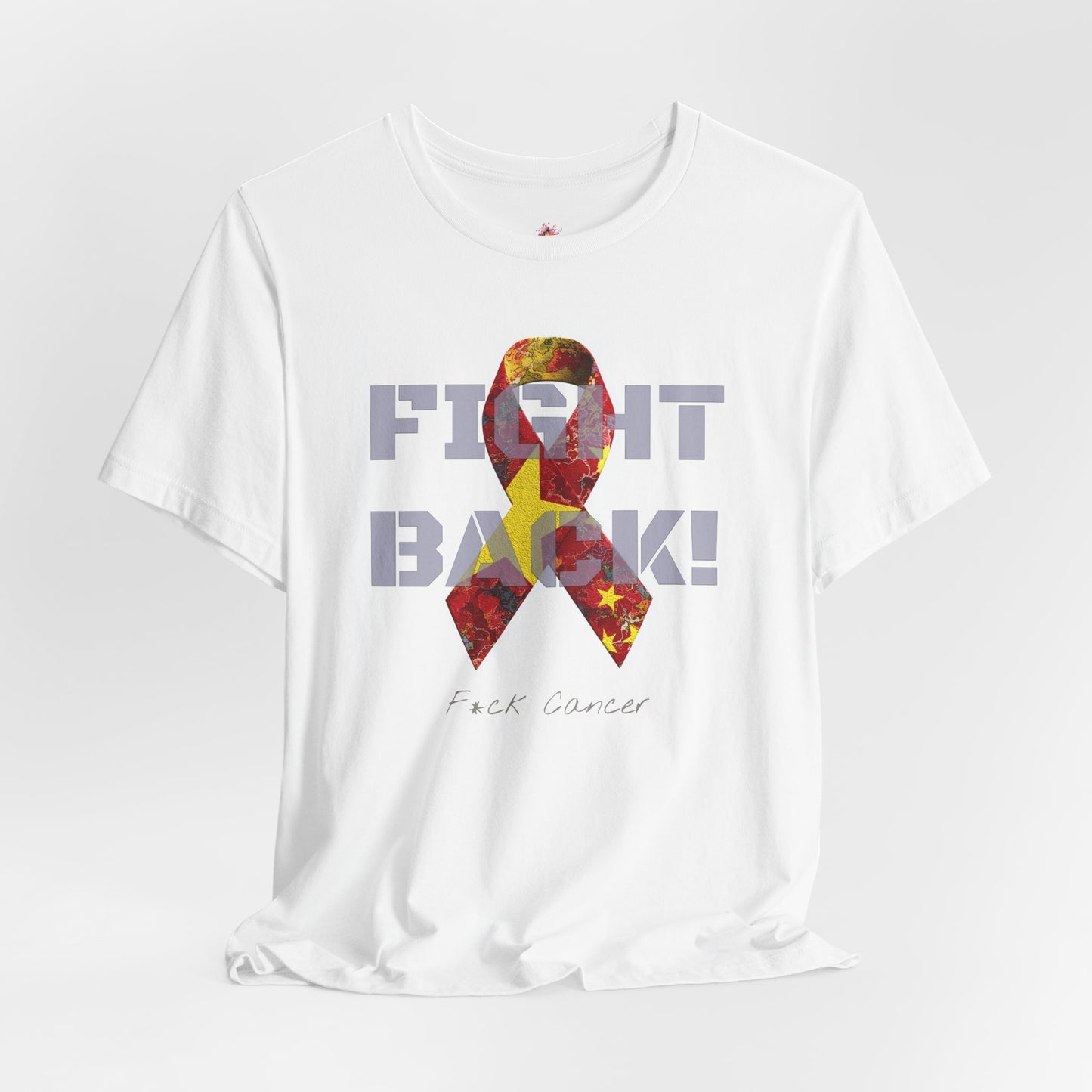 "Fight Back!" F*ck Cancer | China edition Memorial Tee | Cancer Awareness Shirt