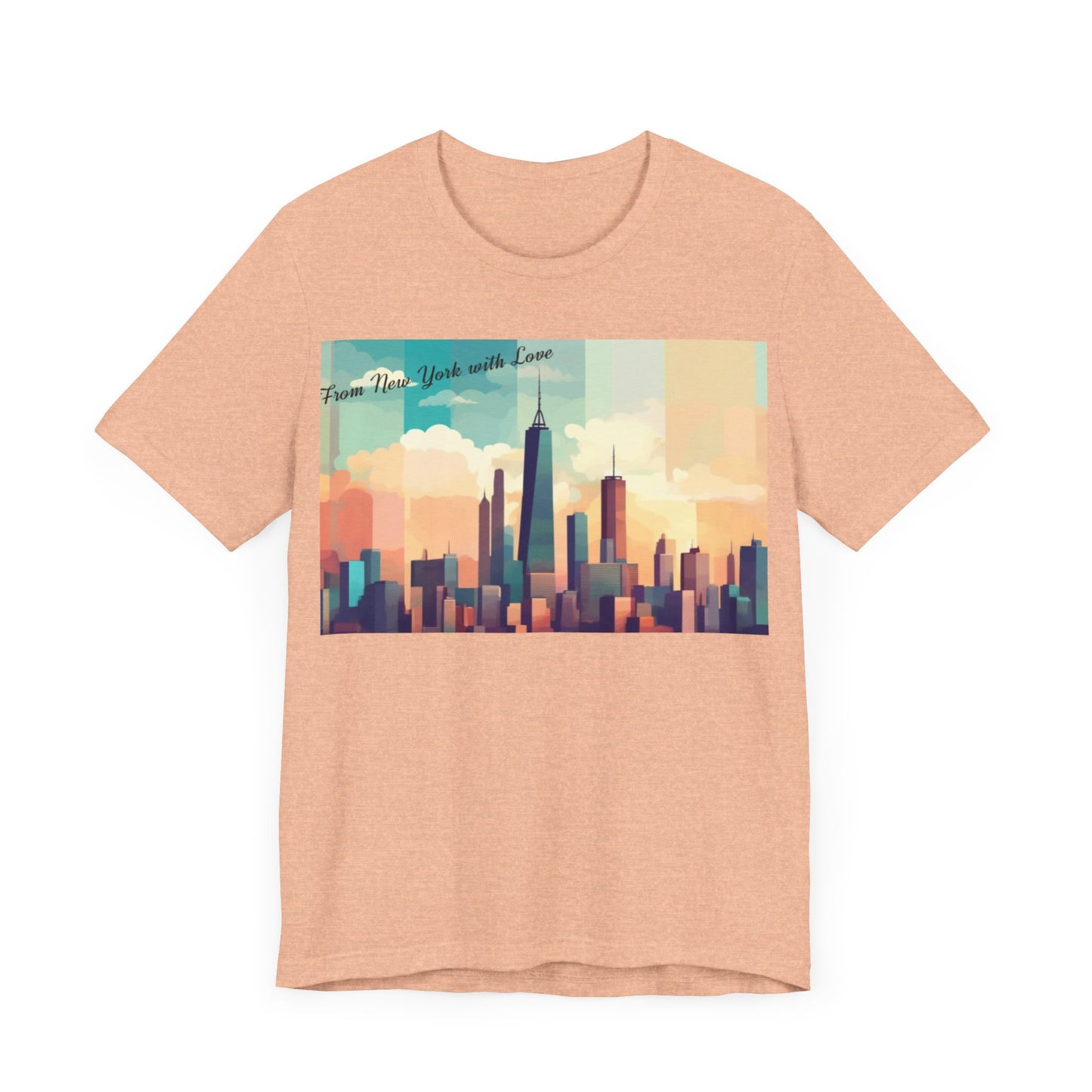 From New York with Love-Unisex Jersey Short Sleeve Tee
