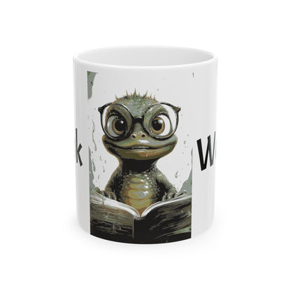 Book Worm-Ceramic Mug 11oz