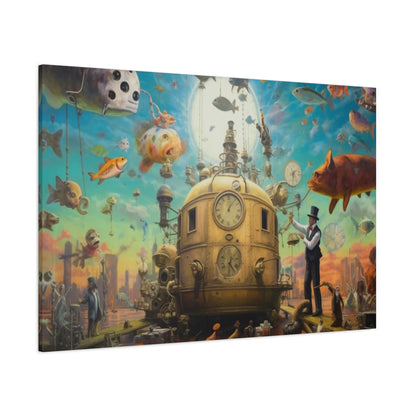 All Aboard-Matte Canvas, Stretched, 1.25"