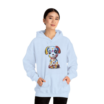 Pop Spot Dog|Unisex Heavy Blend™| Hooded Sweatshirt