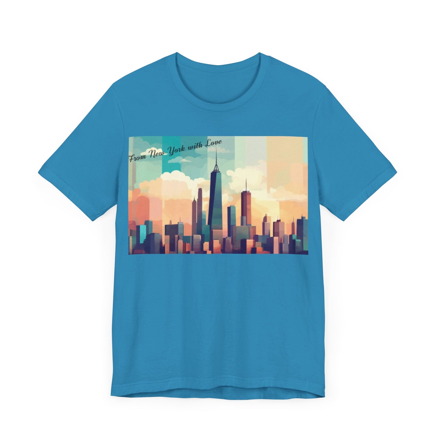 From New York with Love-Unisex Jersey Short Sleeve Tee