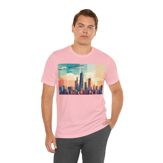From New York with Love-Unisex Jersey Short Sleeve Tee