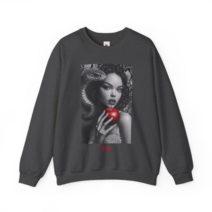 Eve 2024 | Adam & Eve | Biblical Story | Eve and the Serpent | Original Sin |  Crewneck Sweatshirt