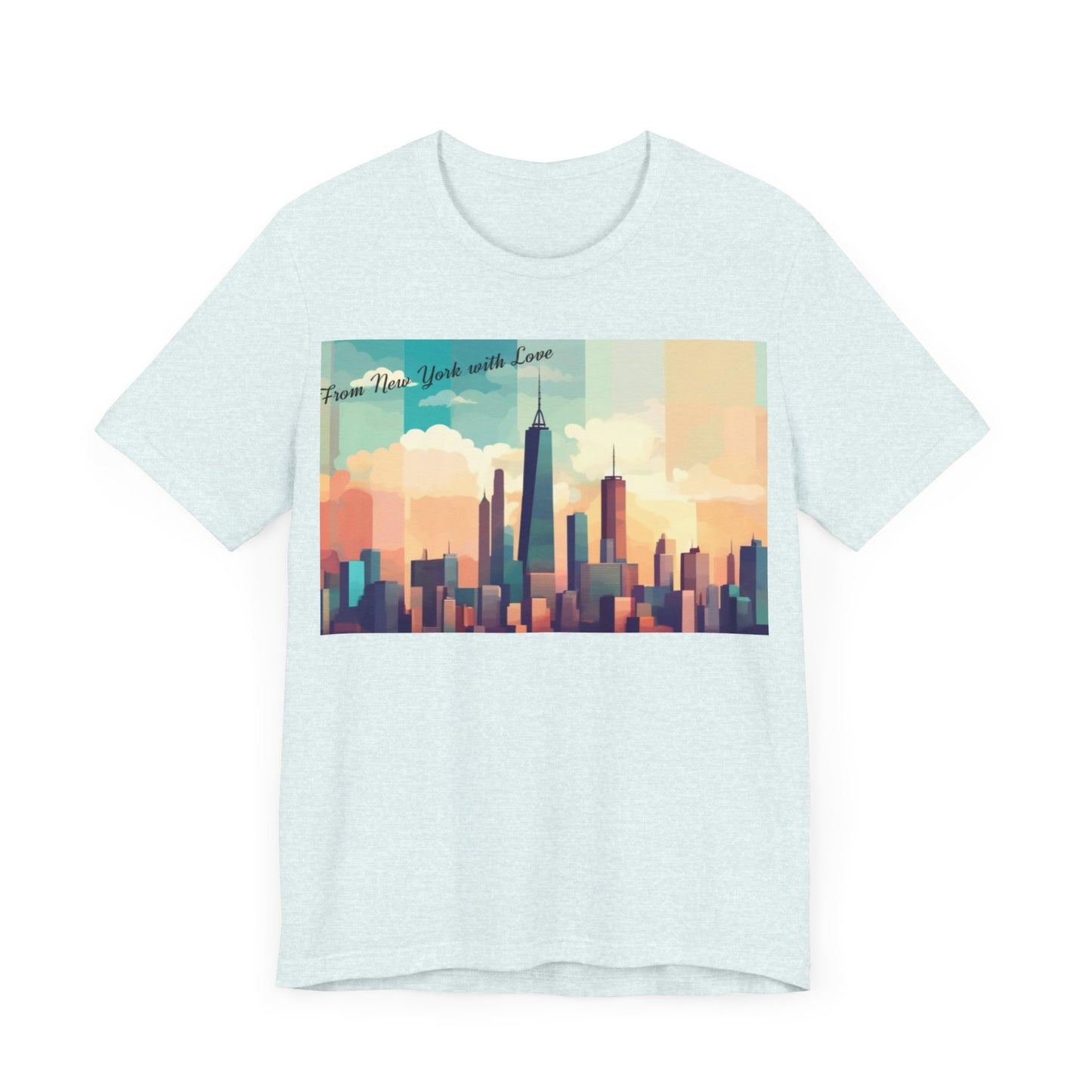 From New York with Love-Unisex Jersey Short Sleeve Tee