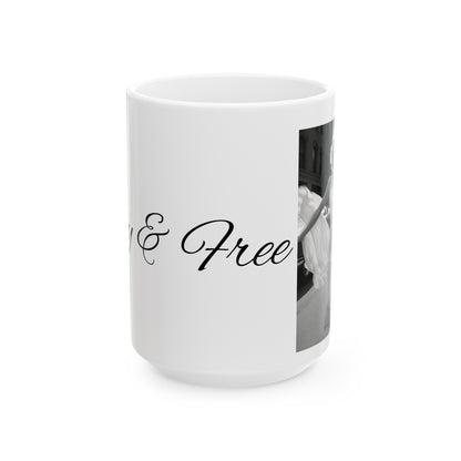 Sexy & Free, Young Monroe-Ceramic Mug 15oz