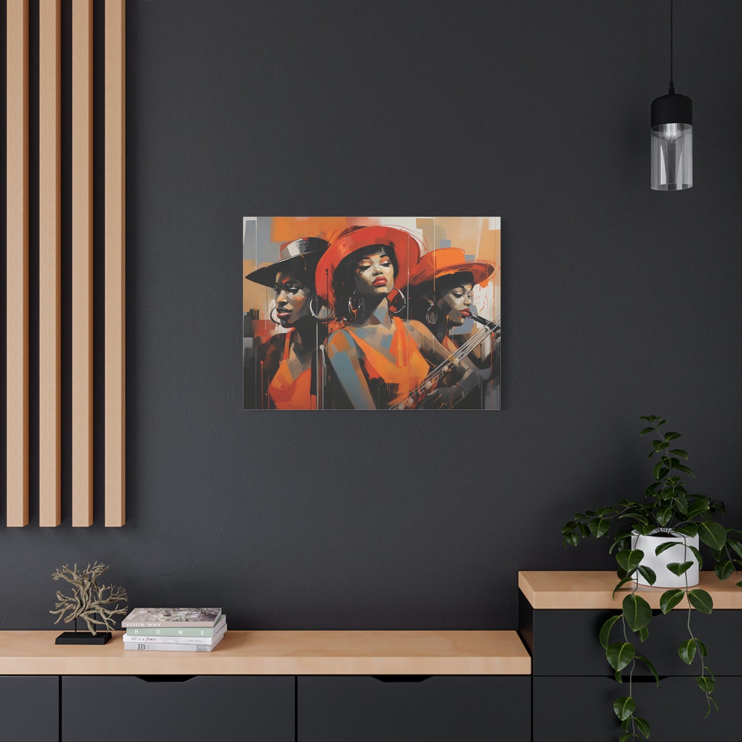 Hey Sister, Soul Sister-Matte Canvas, Stretched, 1.25"
