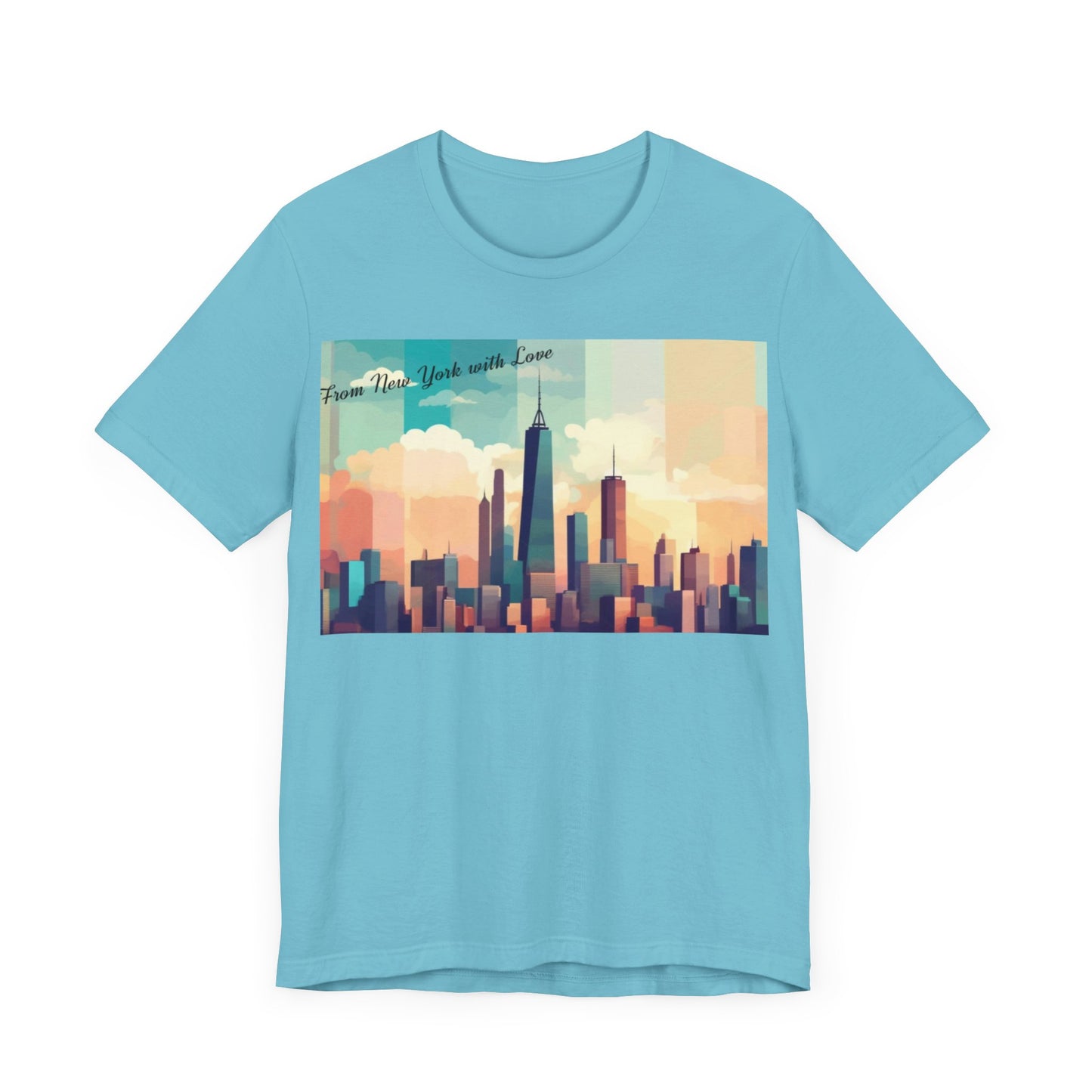 From New York with Love-Unisex Jersey Short Sleeve Tee