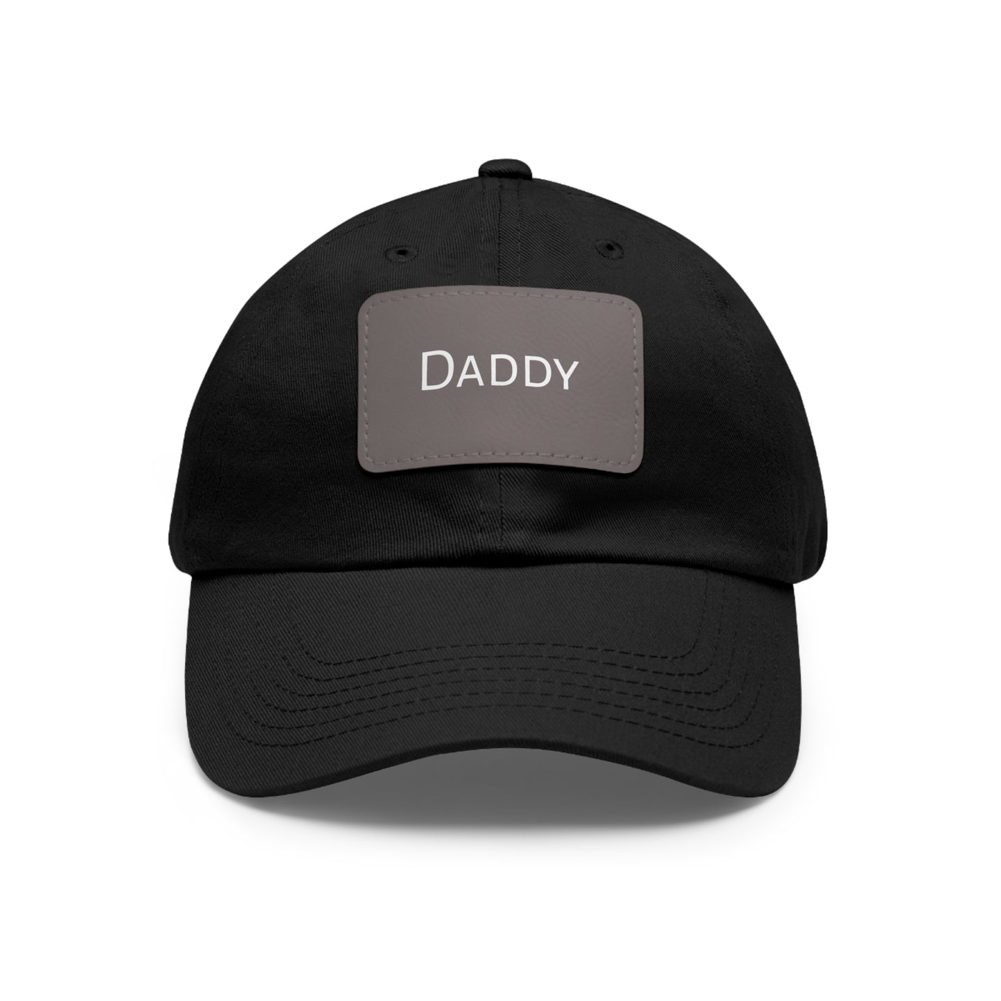 Daddy | Dad Hat with Leather Patch