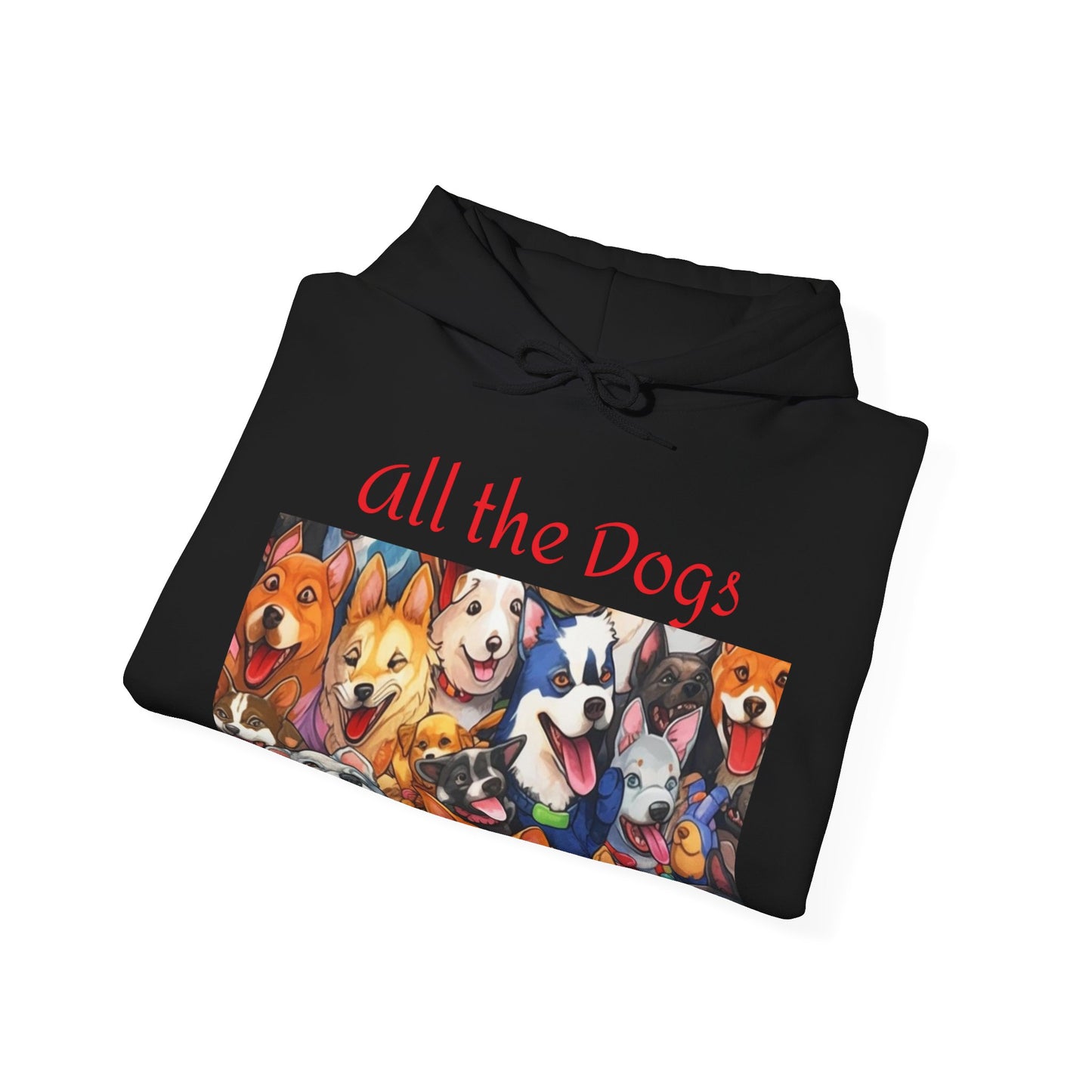 All the Dogs-Unisex Hooded Sweatshirt
