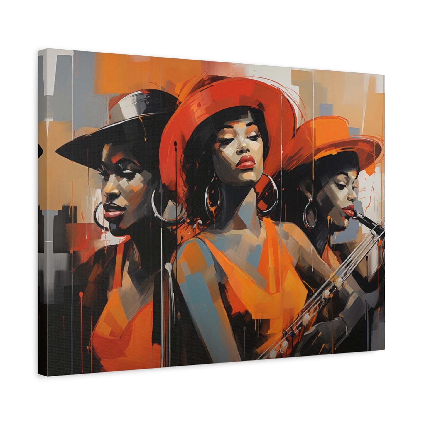 Hey Sister, Soul Sister-Matte Canvas, Stretched, 1.25"