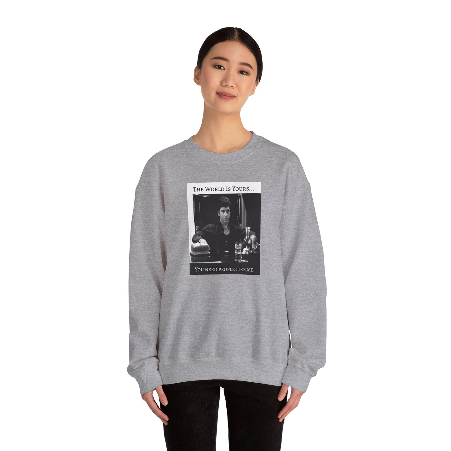 The World Is Yours | Scarface | Crewneck Sweatshirt