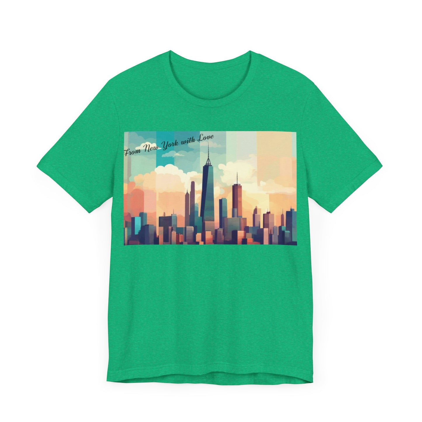From New York with Love-Unisex Jersey Short Sleeve Tee