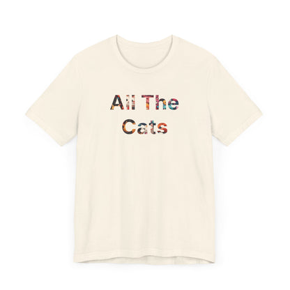 All The Cats-Unisex Jersey Short Sleeve Tee