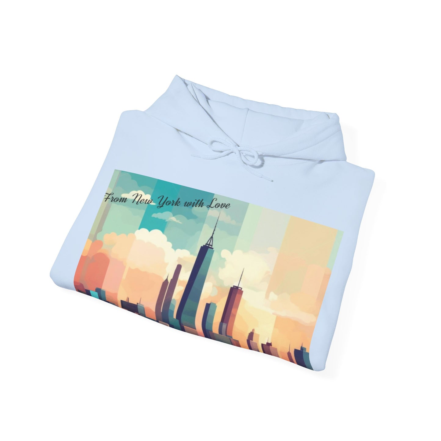 From New York with Love |Unisex Heavy Blend™ |Hooded Sweatshirt