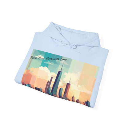 From New York with Love |Unisex Heavy Blend™ |Hooded Sweatshirt