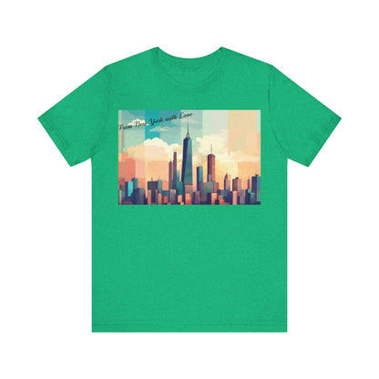 From New York with Love-Unisex Jersey Short Sleeve Tee