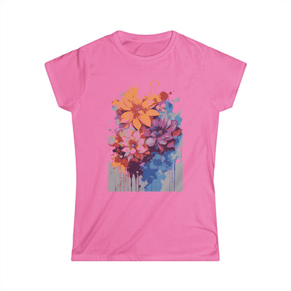 Flower Power-Women's Softstyle Tee