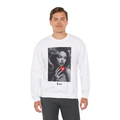 Eve 2024 | Adam & Eve | Biblical Story | Eve and the Serpent | Original Sin |  Crewneck Sweatshirt