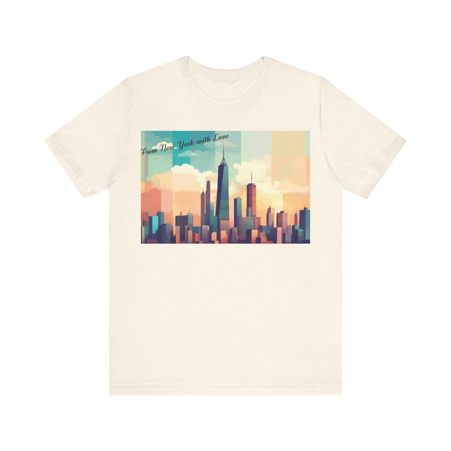 From New York with Love-Unisex Jersey Short Sleeve Tee