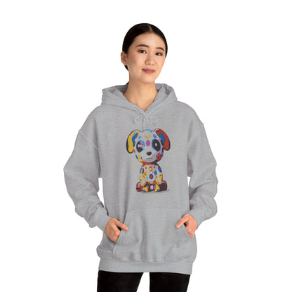Pop Spot Dog|Unisex Heavy Blend™| Hooded Sweatshirt