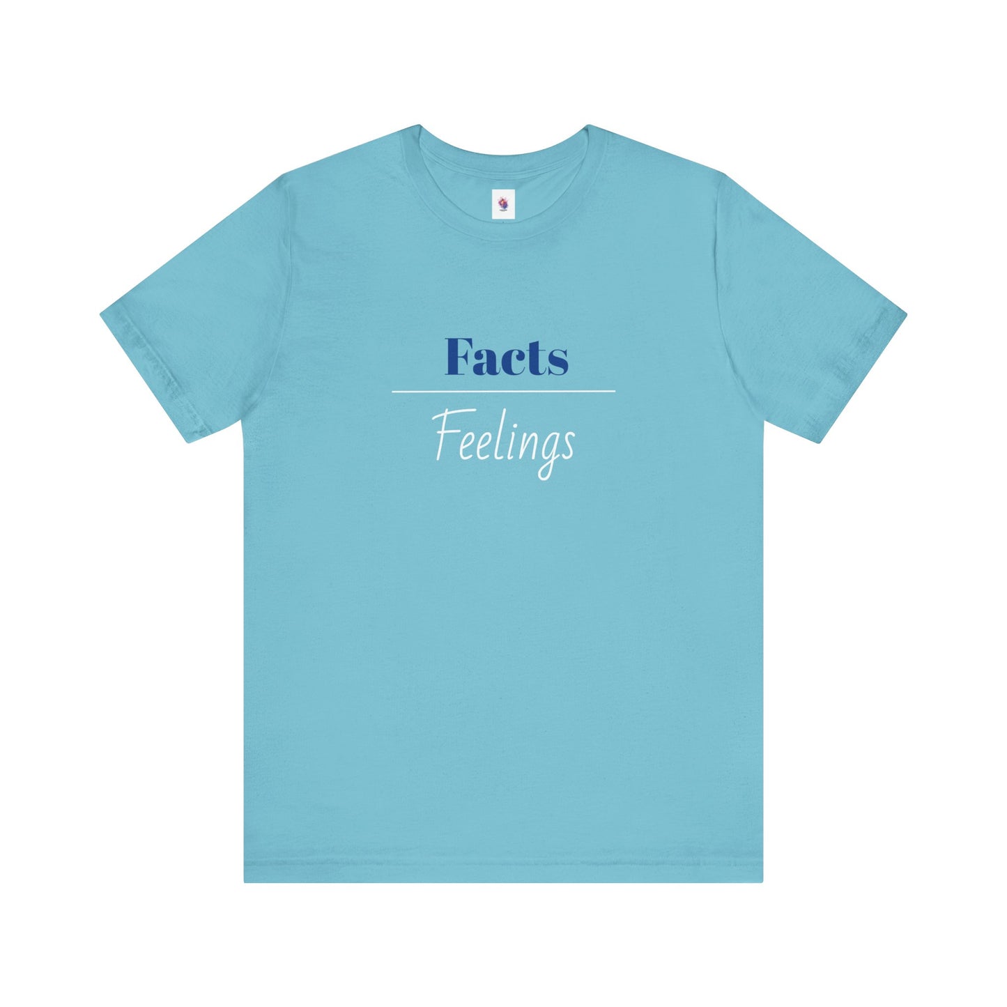 Facts Over Feelings | Jersey Short Sleeve Tee