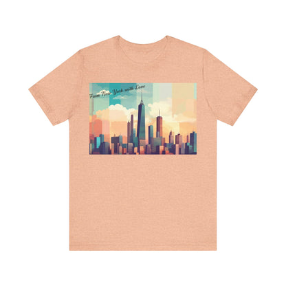 From New York with Love-Unisex Jersey Short Sleeve Tee
