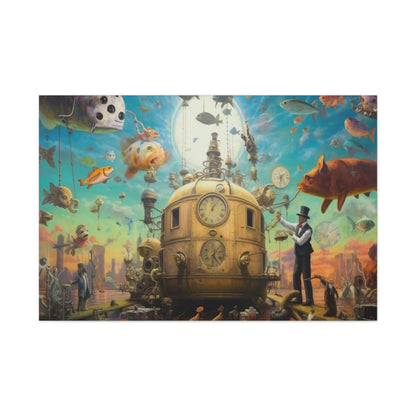 All Aboard-Matte Canvas, Stretched, 1.25"
