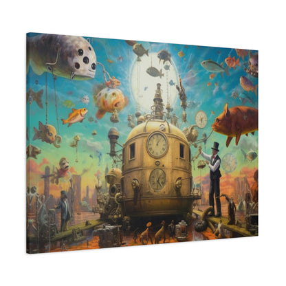 All Aboard-Matte Canvas, Stretched, 1.25"