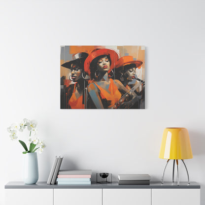 Hey Sister, Soul Sister-Matte Canvas, Stretched, 1.25"