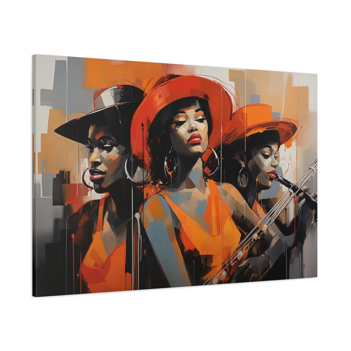 Hey Sister, Soul Sister-Matte Canvas, Stretched, 1.25"