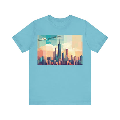 From New York with Love-Unisex Jersey Short Sleeve Tee