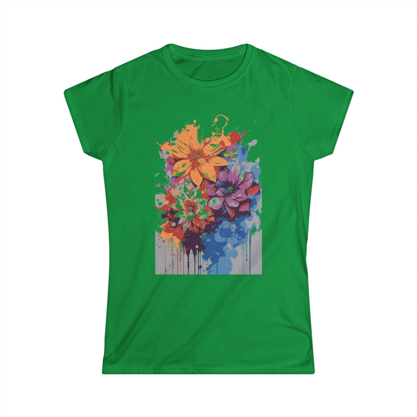 Flower Power-Women's Softstyle Tee