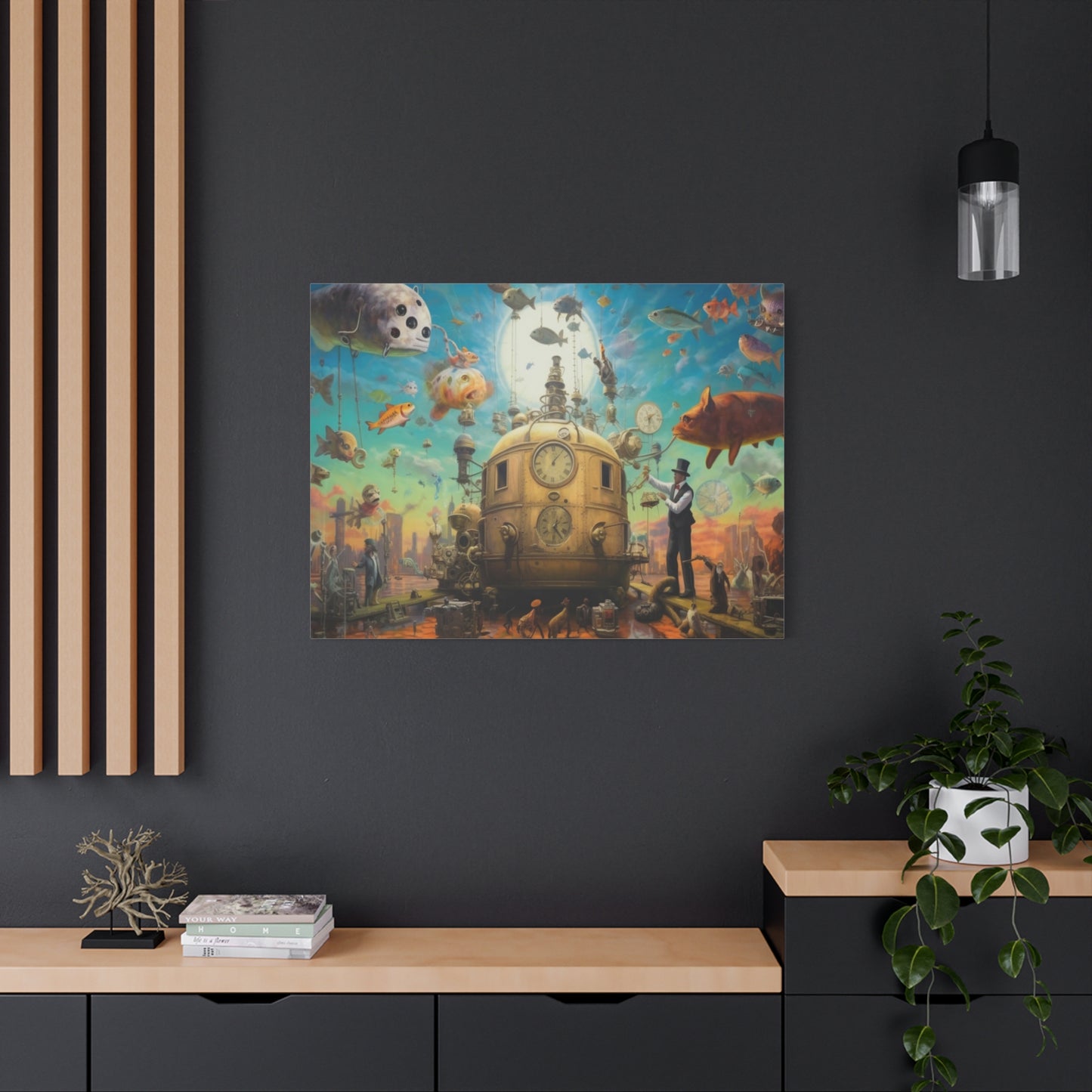 All Aboard-Matte Canvas, Stretched, 1.25"