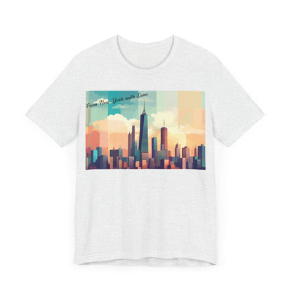 From New York with Love-Unisex Jersey Short Sleeve Tee