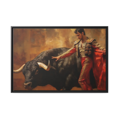 El Matador| Matte Canvas, Black Frame