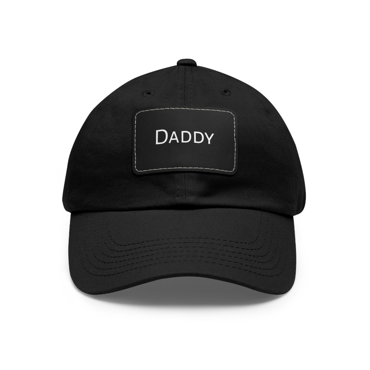 Daddy | Dad Hat with Leather Patch