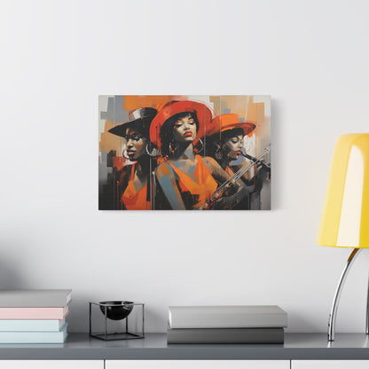 Hey Sister, Soul Sister-Matte Canvas, Stretched, 1.25"