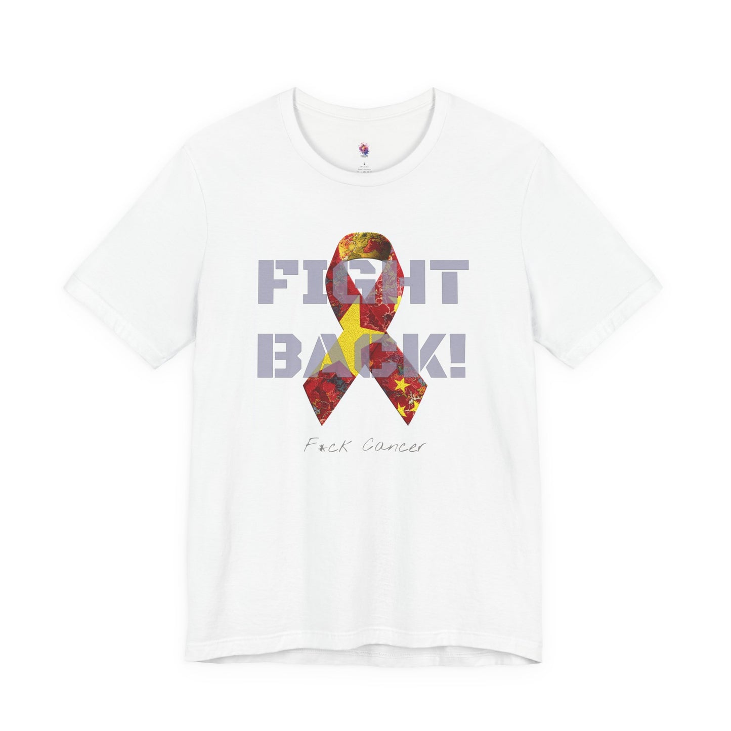 "Fight Back!" F*ck Cancer | China edition Memorial Tee | Cancer Awareness Shirt